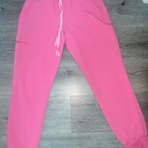 FIGS Small pink Jogger Scrub Pants PO#7699